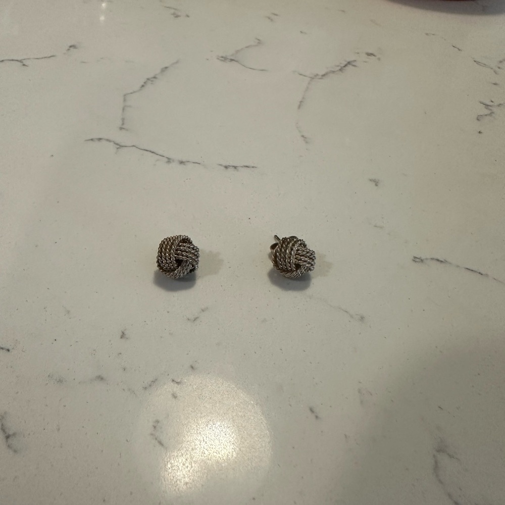 Tiffany Twist Knot Earrings